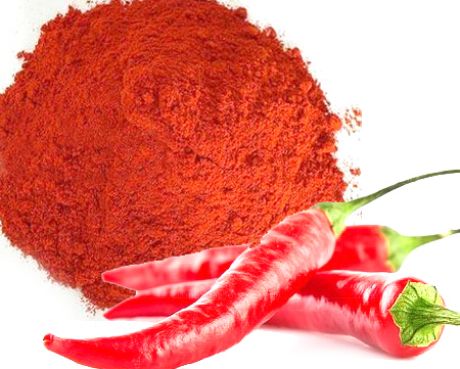 Paprika i crveno tlo čili