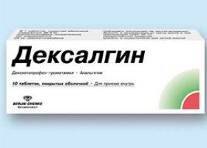 deksalgin za preglede boli u zglobovima)